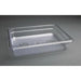 Standard Gastronorm Clear Polycarbonate - GN 1/2 65mm  Food Pans