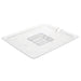 Standard Gastronorm Clear Polycarbonate - GN 1/2 Lid Notched  Food Pans