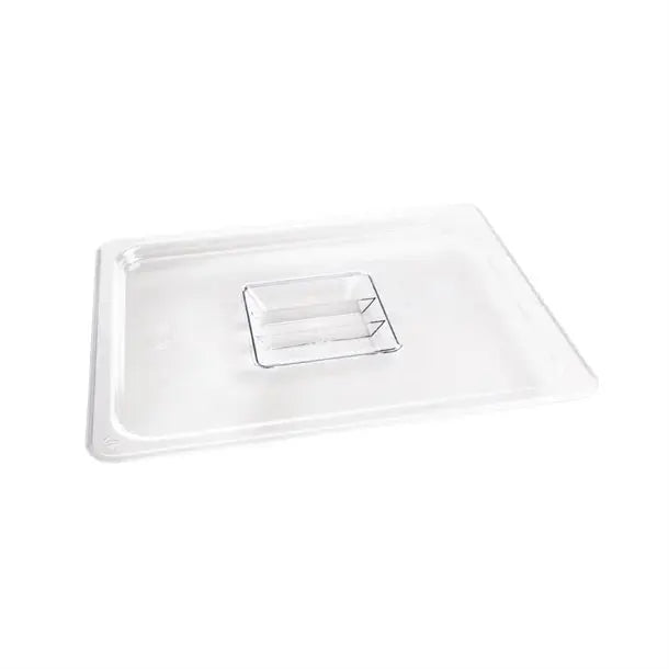 Standard Gastronorm Clear Polycarbonate - GN 1/2 Lid  Food Pans