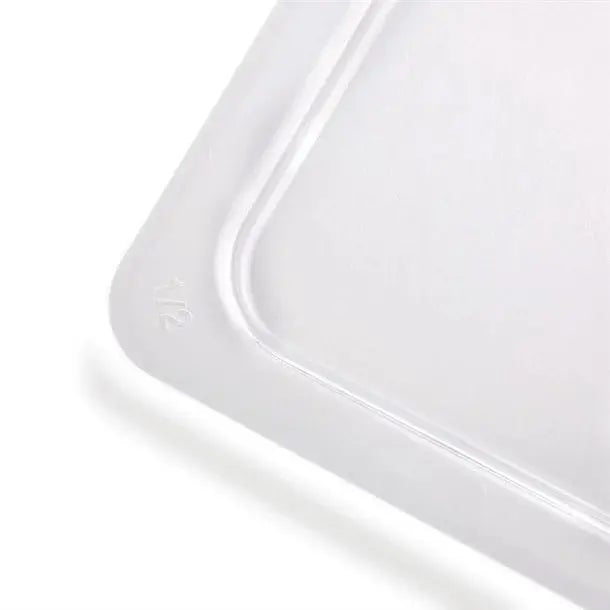 Standard Gastronorm Clear Polycarbonate - GN 1/2 Lid  Food Pans
