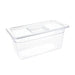 Standard Gastronorm Clear Polycarbonate - GN 1/3 150mm  Food Pans