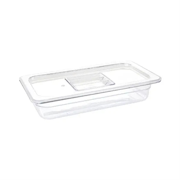 Standard Gastronorm Clear Polycarbonate - GN 1/3 65mm  Food Pans