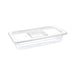 Standard Gastronorm Clear Polycarbonate - GN 1/3 65mm  Food Pans