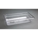 Standard Gastronorm Clear Polycarbonate - GN 1/3 65mm  Food Pans