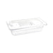 Standard Gastronorm Clear Polycarbonate - GN 1/4 65mm  Food Pans
