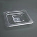 Standard Gastronorm Clear Polycarbonate - GN 1/6 Lid  Food Pans