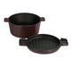 Stanley Rogers Cast Iron French Oven Bordeaux 24cm  Cast Iron Cookware