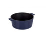 Stanley Rogers Cast Iron French Oven Mid Blue 24cm  Cast Iron Cookware