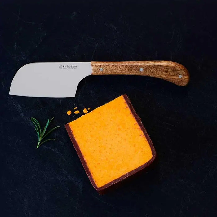 Stanley Rogers Cheese Pistol Grip Mini Cleaver Acacia  Cheese Knives