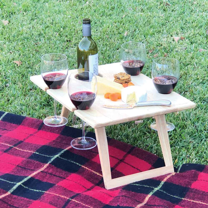 Stanley Rogers Cheese Travel Picnic Table  Display Stands