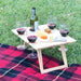 Stanley Rogers Cheese Travel Picnic Table  Display Stands