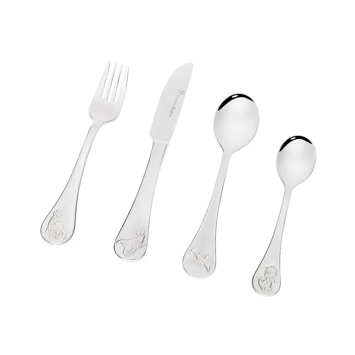 Stanley Rogers Children's Cutlery 4 Piece Set - Dinosaurs  Cutlery Sets