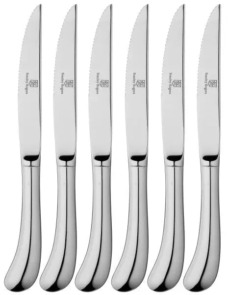 Stanley Rogers Pistol Grip Steak 6pc Set  Steak Knives