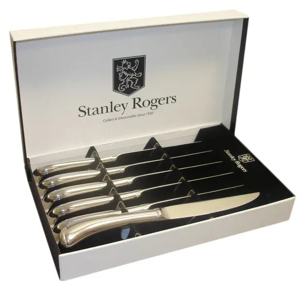 Stanley Rogers Pistol Grip Steak 6pc Set  Steak Knives