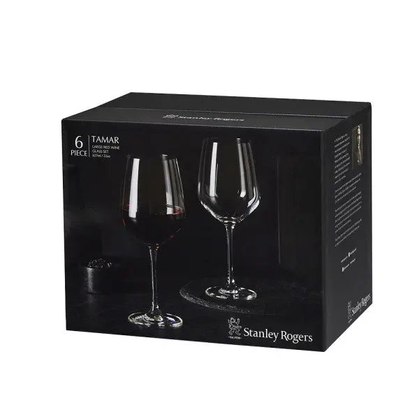 Stanley Rogers Tamar Wine 627ml 6pk  Wine Glasses