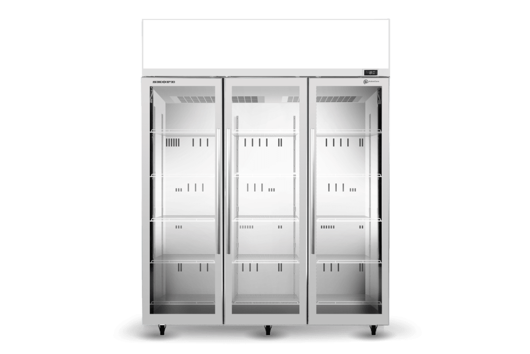 SKOPE ActiveCore 3 Door Display Fridge - TME1500N-AC product image