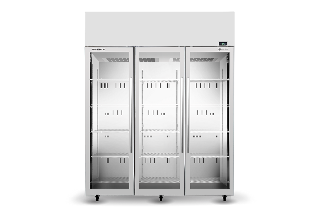 SKOPE ActiveCore 3 Door Display Fridge - TME1500N-A product image