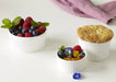 Tablekraft Banquet Souffle Dish White 100x65mm  Bowls