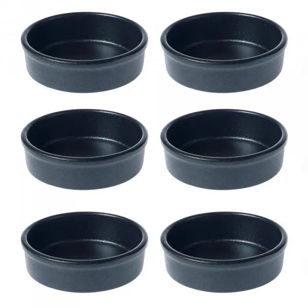 Tablekraft Black Tapas Dish 14X4.5cm  Sauce & Butter Dishes