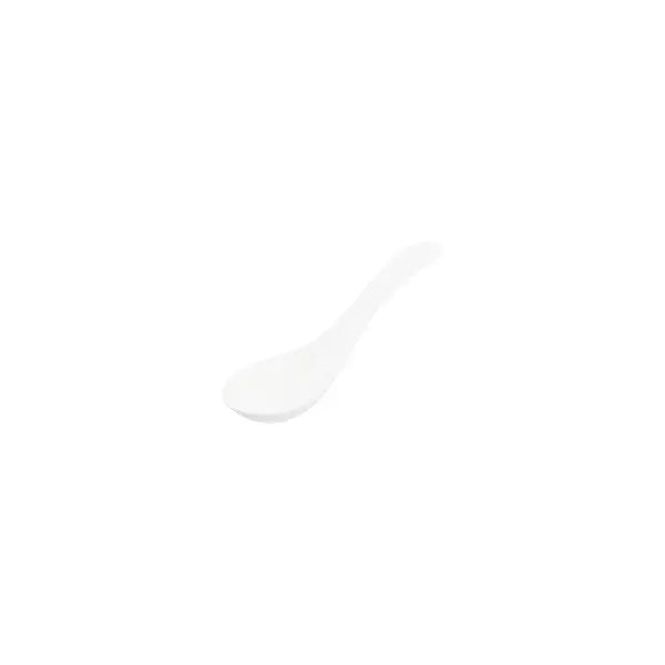 Tablekraft Core White Chinese Spoon 130x40x30mm  Crockery Spoons