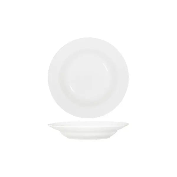 Tablekraft Core White Pasta Soup Bowl Deep-270x52mm Rim Shape  Bowls