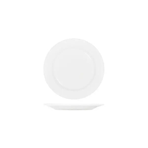 Tablekraft Core White Round Plate Rim Shape 225mm  Plates