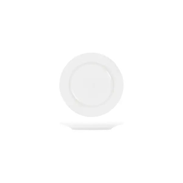 Tablekraft Core White Round Rim Plate 150cm  Plates