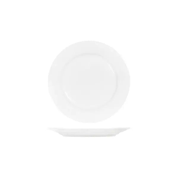 Tablekraft Core White Round Rim Plate 280mm  Plates