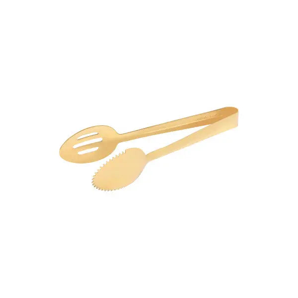 Tablekraft Spoon Tong Gold 245mm  Tongs & Turners