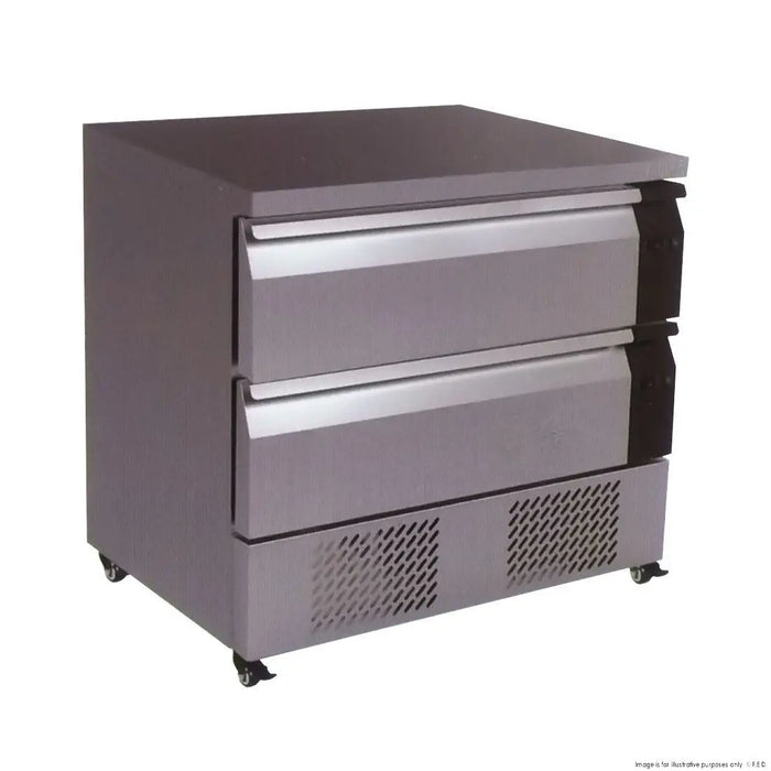 Thermaster Flexdrawer Multi-Temp Counter 179L - CBR2-2  Upright Solid Door Freezers