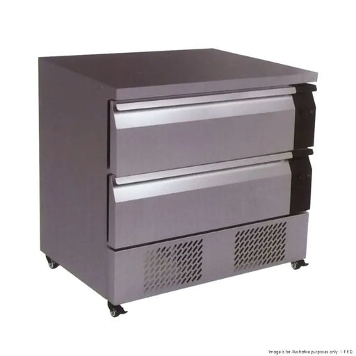 Thermaster Flexdrawer Multi-Temp Counter 265L - CBR2-3  Upright Solid Door Freezers