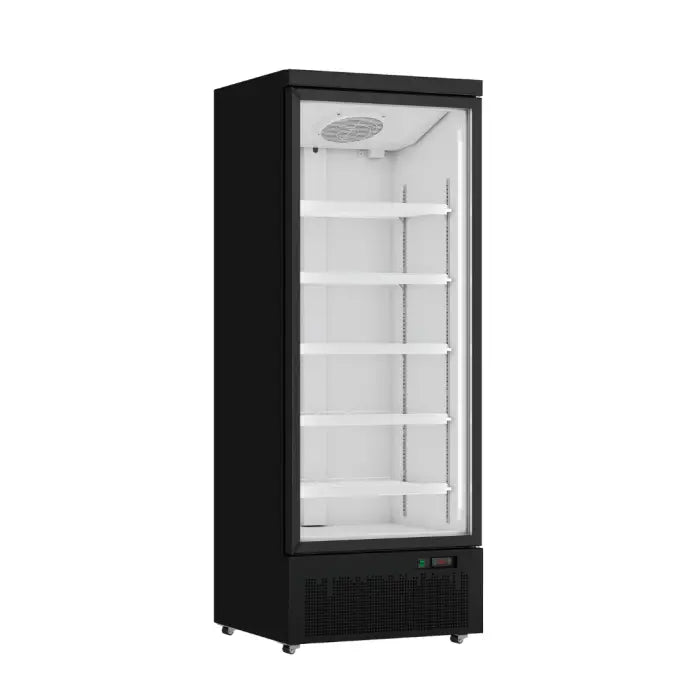Thermaster Single Door Supermarket Display Fridge Black – LG-600BGBM