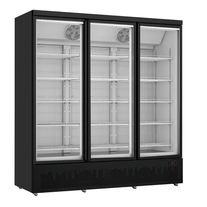 Thermaster Triple Door Supermarket Freezer - LG-1500BGBMF  Upright Solid Door Freezers
