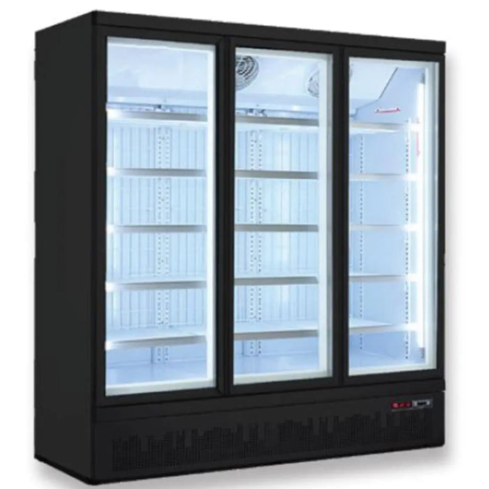 Thermaster Triple Door Supermarket Freezer - LG-1500BGBMF  Upright Solid Door Freezers