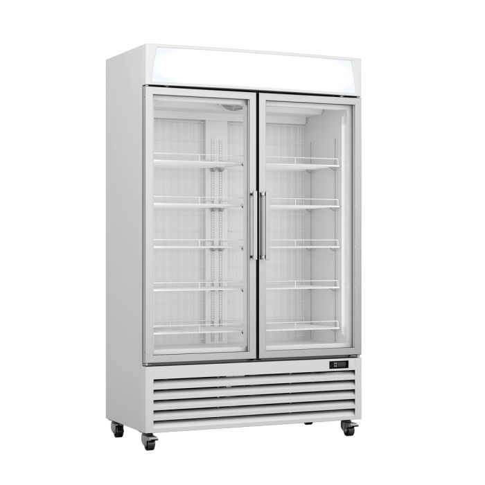 Thermaster Upright Double Glass Door Display Freezer 800L – LG-800PF
