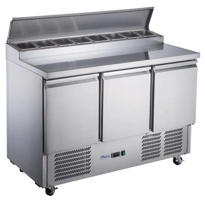 Three Door Salad Prep Fridge Fed-X – XGNS1300D