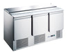 Three Door Salad Prep Fridge Fed-X 