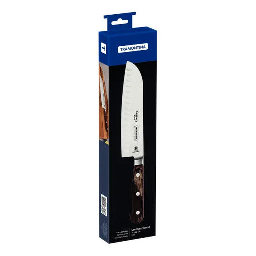 Tramontina Century Wood Santoku Knife 7", 18cm  Knife