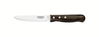 Tramontina Churrasco Steak Knife Serrated Wide Blade Polywood Brown 5", 12cm  Steak Knives