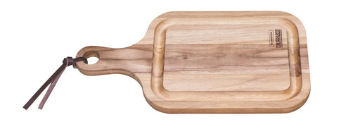 Tramontina Cutting Board with Handle, Teak Wood 400x210mm  Chopping Boards - Wooden