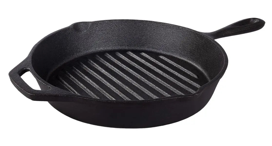 Tramontina Pre-Seasoned Cast Iron Griddle Pan 26cm 1.65l
