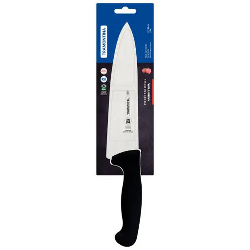 Tramontina Professional Master Black Cooks Knife 8", 20cm  Knives