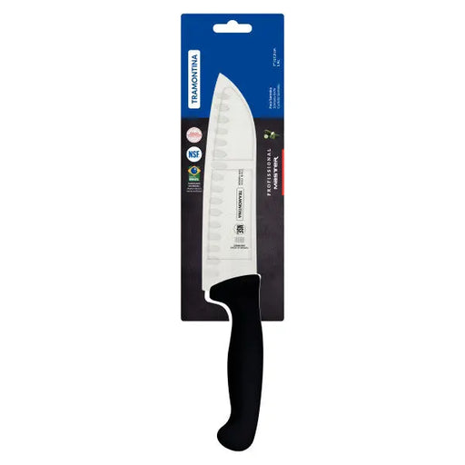 Tramontina Professional Master Black Santoku Knife 7", 18cm  Knives