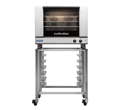 Turbofan E28M4/2 - Full Size Tray Manual Electric Convection Ovens Double Stacked