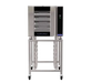Turbofan E32T4 - Full Size Electric Convection Oven Touch Screen Control on a Stainless Steel Stand