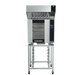 Turbofan E32T4 - Full Size Electric Convection Oven Touch Screen Control on a Stainless Steel Stand