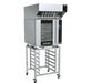 Turbofan E32T4 - Full Size Electric Convection Oven Touch Screen Control on a Stainless Steel Stand