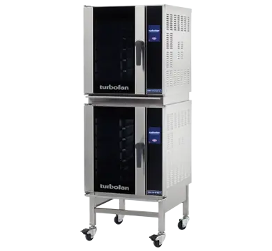 Turbofan E33T5/2 - Full Size Tray Touch Screen Electric Convection Oven Double Stacked