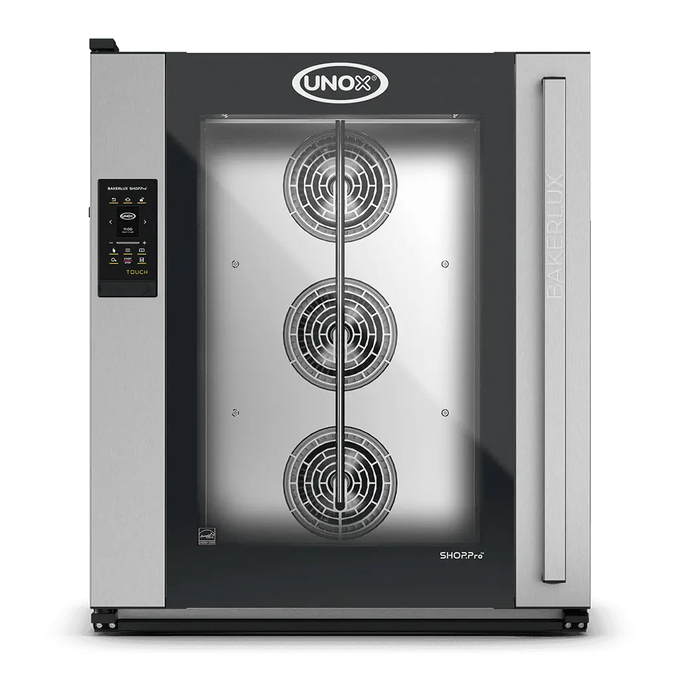 Unox BAKERLUX SHOP.Pro TOUCH Touchscreen Convection Oven with Humidity – 10-Tray 600×400mm – Electric — XEFR-10EU-ETRV