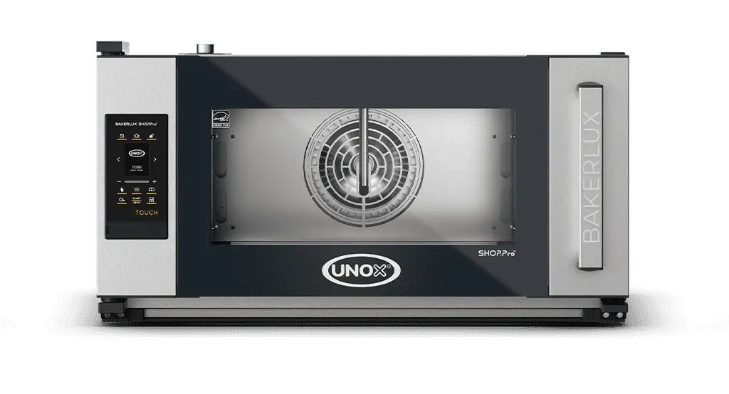 Unox BAKERLUX SHOP.Pro TOUCH Touchscreen Convection Oven with Humidity – 3-Tray 600×400mm – Electric — XEFR-03EU-ETRV